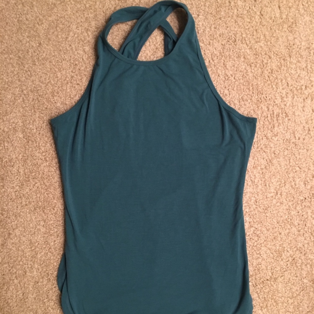 P’tula Natasha Tank Emerald Green